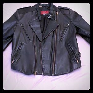 1980’s Stage leather Jacket 100% authentic vintage